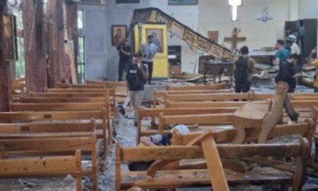 العربية لحقوق الإنسان تدين الاعتداء الإرهابى على كنيسة مار الياس وتحذر من محاولات العبث لتقسيم الدولة