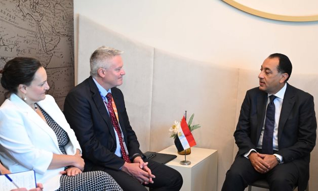 رئيس الوزراء يلتقى الأمين العام لمنظمة التعاون الاقتصادى والتنمية (OECD) 