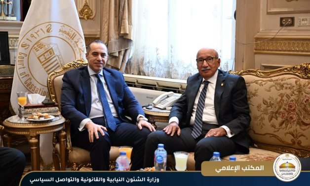 وزير الشؤون النيابية: محكمة النقض دورها محورى فى توحيد تطبيق القانون    