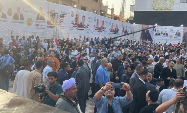 "الجبهة الوطنية" ينظم مؤتمراً جماهيرياً حاشداً لدعم مرشحيه في انتخابات الشيوخ بالجيزة