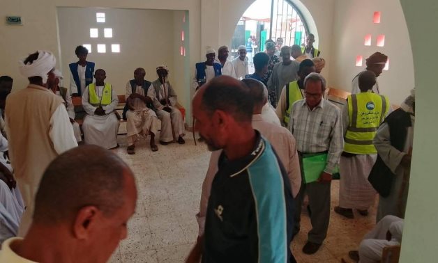  توافد أعداد كبيرة على  التصويت في انتخابات مجلس الشيوخ بحلايب وشلاتين