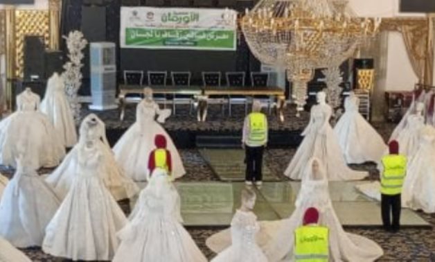 الأورمان توزع فساتين الزفاف على 1420 عروسًا يتيمة ضمن جهود التحالف الوطنى