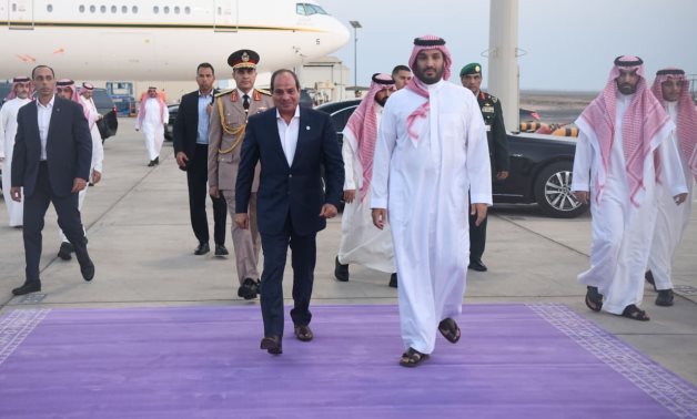 الرئيس السيسى وبن سلمان: نرفض أية محاولات لتهجير الفلسطينيين أو إعادة فرض الاحتلال على قطاع غزة