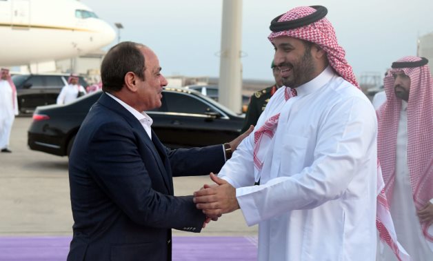الرئيس السيسى وولى العهد يؤكدان أهمية الإسراع في تدشين مجلس التنسيق الأعلى المصرى السعودى