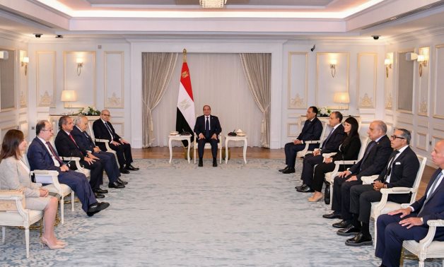 الرئيس السيسى يؤكد ضرورة دعم المؤسسات والجيش اللبنانى لتمكينها من أداء المهام الوطنية