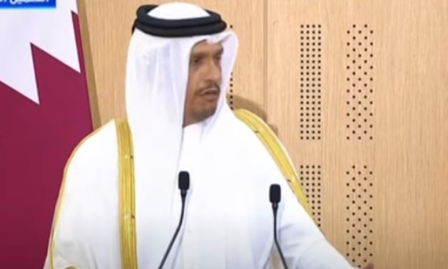 رئيس الوزراء القطرى: نسعى لتعميق العلاقات مع مصر تجسيدًا لرؤية قيادتى البلدين.. حزمة استثمارات بـ7.5 مليار دولار بمصر.. التزام مصرى قطرى على إنهاء حرب غزة.. وتصرفات إسرائيل غير المسئولة تعبث بأمن المنطقة