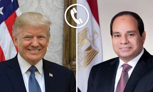 الرئيس السيسى يجرى اتصالًا هاتفيًا بنظيره الأمريكى ويهنئه بنجاح جهوده الحثيثة فى وقف الحرب بغزة.. ويؤكد: تستحق الحصول على جائزة نوبل للسلام عن جدارة.. وترامب يرحب بالدعوة لحضور احتفالية وقف الحرب واعتزازه بمصر