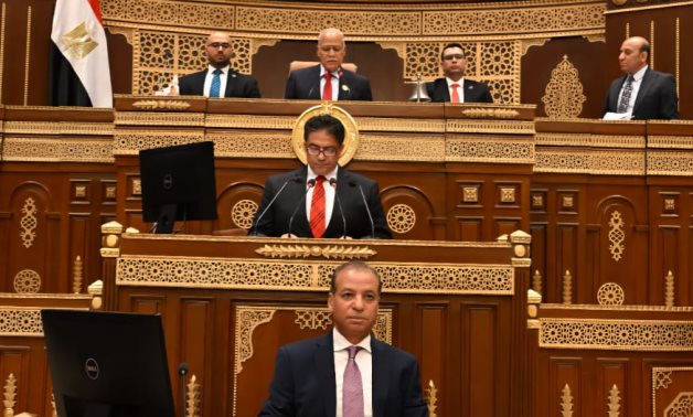 انتهاء  أعضاء مجلس الشيوخ  من أداء اليمين الدستورية للفصل التشريعى الثانى
