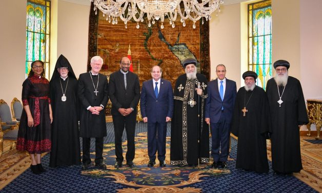 الرئيس السيسى: الدولة المصرية ملتزمة بصون حرية العبادة والعقيدة وتعزيز الحوار بين المؤسسات الدينية  