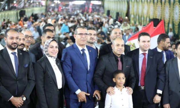 الآلاف يحتشدون دعمًا لمرشح حزب العدل بدائرة بولاق الدكرور بالجيزة.. صور