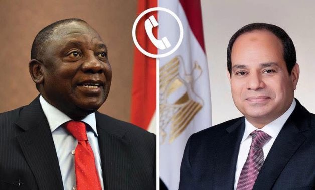 رئيس جنوب أفريقيا يؤكد رغبة بلاده فى المشاركة الفاعلة بإعادة إعمار غزة