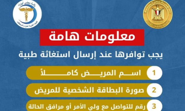 5 بيانات هامة لو بتفكر تبعت استغاثة أو شكوى طبية لمجلس الوزراء.. تعرف عليها