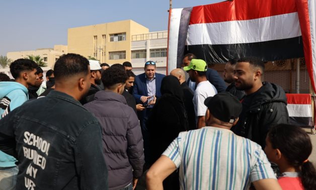 أحمد جبيلي يتفقد لجان أكتوبر والشيخ زايد والواحات.. ويؤكد: إقبال كبير بالدائرة