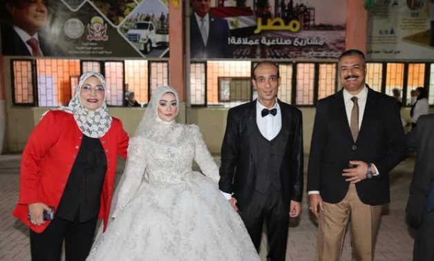 غرفة عمليات القومى للمرأة ترصد عروسين يصوتان بانتخابات النواب 2025 بالجيزة