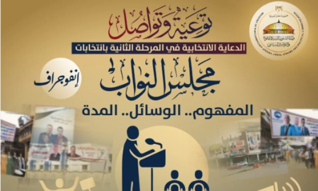 ضوابط ومحظورات الدعاية الانتخابية.. انفوجراف جديد لوزارة الشؤون النيابية