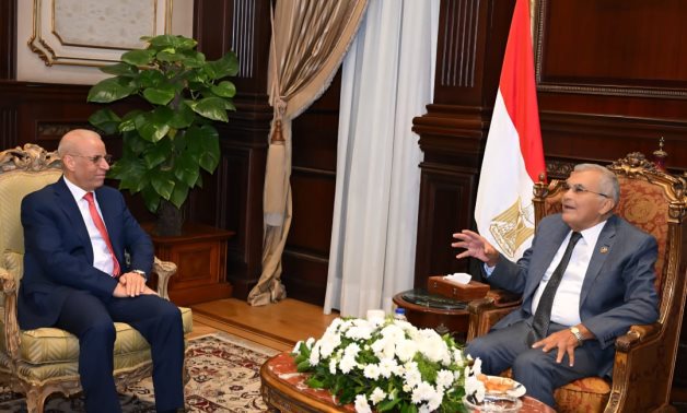 رئيس مجلس الشيوخ يلتقى سفير العراق لدى القاهرة