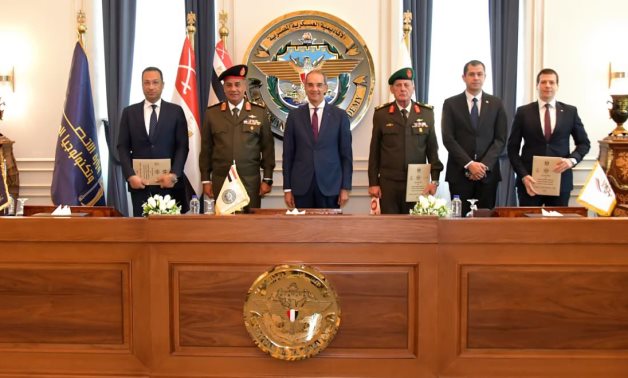 بروتوكول تعاون بين الأكاديمية العسكرية ووزارة الاتصالات وصندوق تحيا مصر