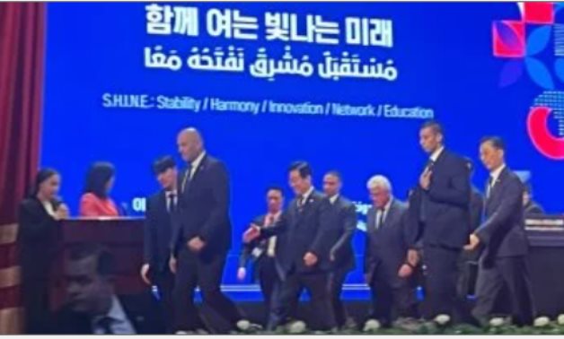 أثرت على البشرية.. رئيس كوريا : أحب الحضارة المصرية وشعبنا يحبكم