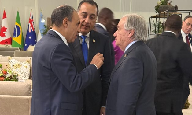 رئيس الوزراء يلتقي سكرتير عام الأمم المتحدة ومديرة صندوق النقد الدولي