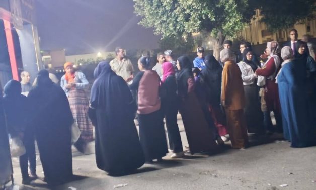 استمرار توافد المواطنين على لجان حلوان والتبين.. صور