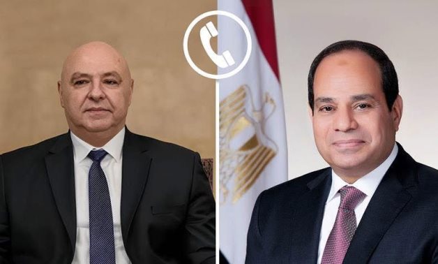 الرئيس السيسى يؤكد دعم مصر لسياسة الحكومة اللبنانية في حصر السلاح بيد الدولة