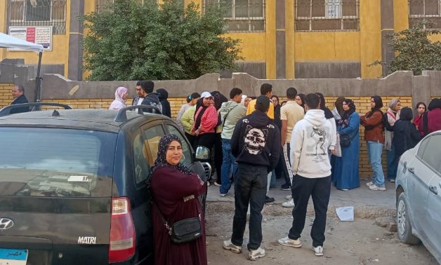 توافد الناخبين بمدينة نصر للتصويت في اليوم الثاني لانتخابات مجلس النواب 2025