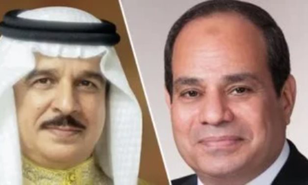 الرئيس السيسى وملك البحرين يؤكدان ضرورة التنفيذ الكامل لاتفاق وقف الحرب فى غزة
