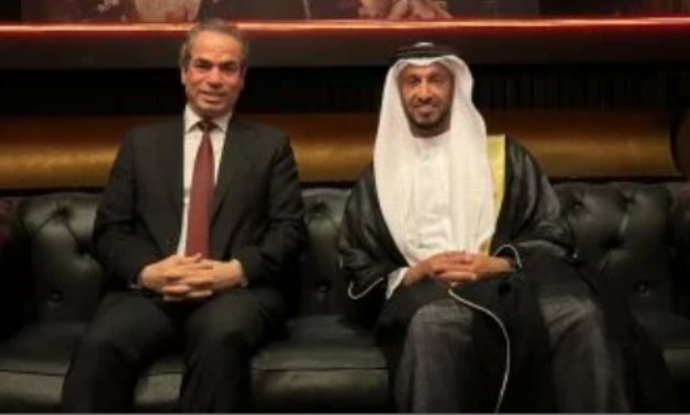 المسلمانى يرحب بالشيخ عبد الله آل حامد رئيس الهيئة الوطنية للإعلام بدولة الإمارات