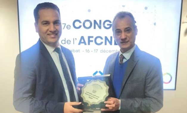 القومى لحقوق الإنسان يكرم قيادة المجلس فى المملكة المغربية