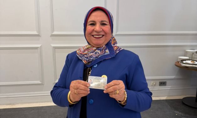 النائبة صباح صابر تتسلم كارنيه عضوية مجلس النواب وتؤكد: خدمة المواطن أولوية قصوى