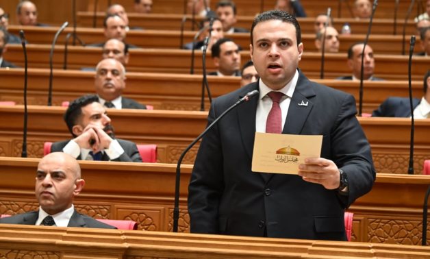  النائب عبد المنعم إمام يدلي باليمين الدستورية في أولى جلسات النواب 2026