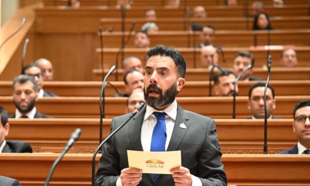 النائب إسلام قرطام يدلى باليمين الدستورية فى أولى جلسات النواب 2026  