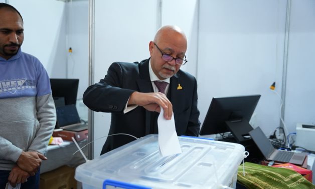 حازم الجندي يدلى بصوته فى انتخابات الوفد ويؤكد: لا فائز ولا خاسر.. الجميع ينتصر لحب الوفد