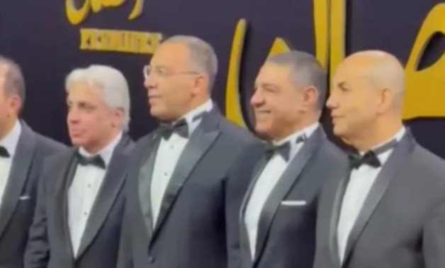 خالد صلاح وقيادات المتحدة على الريد كاربت فى حفل دراما رمضان 2026.. فيديو