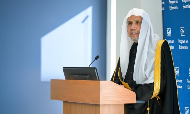 د. العيسى يحاضر في جامعة جورج واشنطن عن "الكراهية .. وقيم الإسلام تجاه أتباع الأعراق والأديان" 