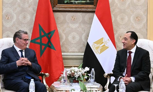 رئيس الوزراء ونظيره المغربي يعقدان غدا جلسة مباحثات ثنائية 