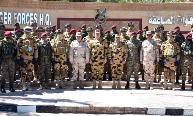 إنطلاق فعاليات التدريب المصرى الهندى المشترك " إعصار-4 "