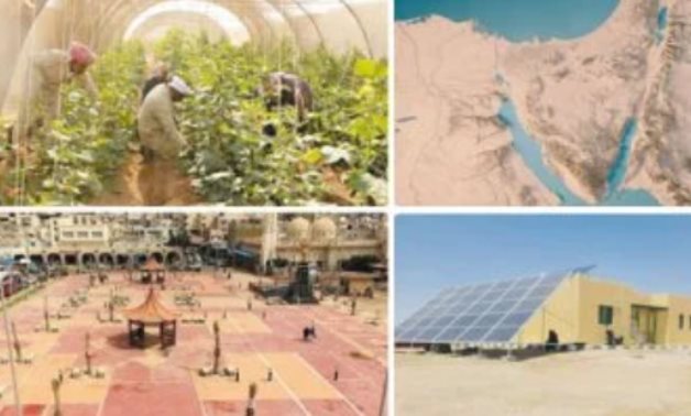 سيناء فى قلب الدولة.. أكثر من 500 مشروع تنموى انتهت منها «الإسكان» خلال 12 عاما.. محور 30 يونيو الحر والصوب الزراعية وتطوير التجلى الأعظم بسانت كاترين.. محاور طرق تتخطى 1100 كيلومتر.. مشروعات خدمية وتعليمية
