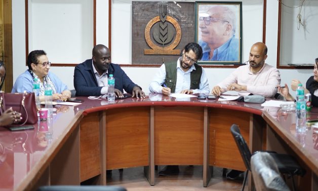 "شباب التجمع" يبحثون مع مجلس الشباب العربى الإفريقى تعزيز التعاون المشترك