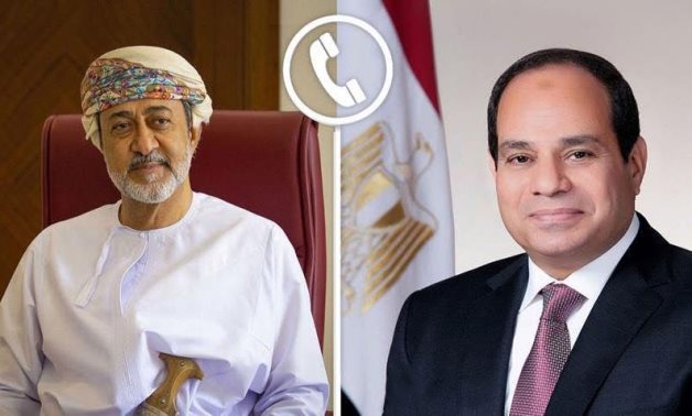 خلال اتصال هاتفى مع سلطان عمان..الرئيس السيسى: أمن واستقرار السلطنة وسائر الدول العربية جزء لا يتجزأ من الأمن القومي المصري.. والحفاظ على السلم والاستقرار فى الشرق الأوسط  والعمل على تسوية الأزمة الراهنة سلميا