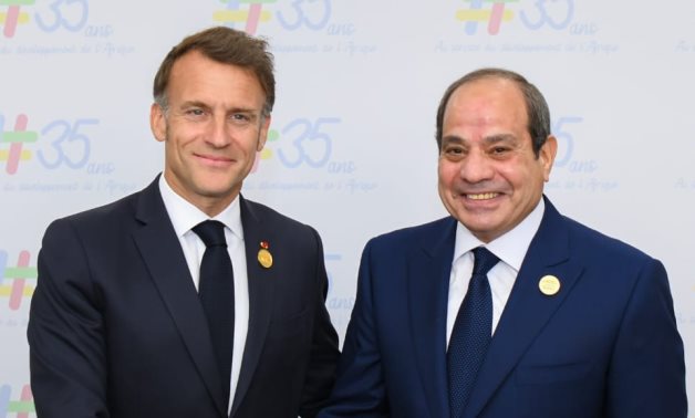 الرئيس السيسي في افتتاح المقر الجديد لجامعة سنجور بحضور ماكرون: دفع العلاقات بين مصر وباقي الدول الأفريقية يمثل ركيزة أساسية في السياسة الخارجية المصرية