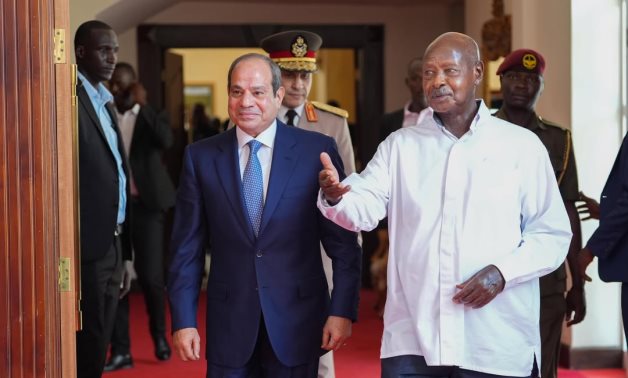 رئيس أوغندا يعرب عن تقديره الكبير للرئيس السيسى ولدور مصر الفاعل أفريقيًا ودوليًا