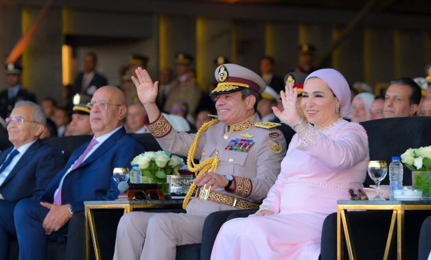 السيدة انتصار السيسي: افتتاح القيادة الاستراتيجية رؤيةً تضع أمن مصر واستقرارها في مقدمة الأولويات