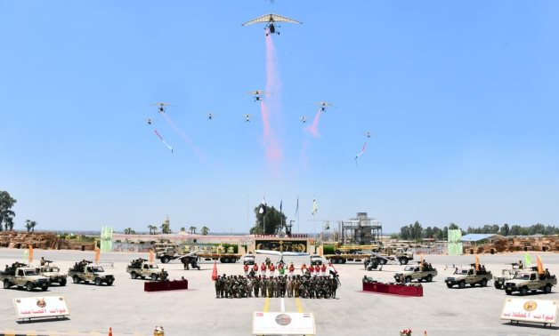 ختام فعاليات التدريب المصرى التركى المشترك " العُقاب الذهبى – GOLDEN  EAGLE "  
