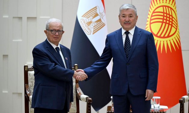 نائب رئيس الوزراء يلتقي رئيس الوزراء القيرغيزي في "بيشكيك" لبحث تعزيز التعاون المشترك  