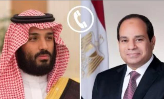 الرئيس السيسى يؤكد لولى العهد السعودى أهمية مواصلة دفع وتعزيز التعاون الثنائى