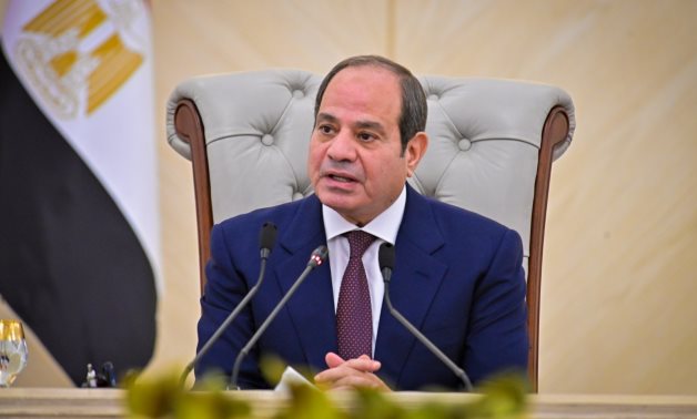 الرئيس السيسى يترأس اجتماع المجلس الأعلى للقوات المسلحة بمقر القيادة الاستراتيجية