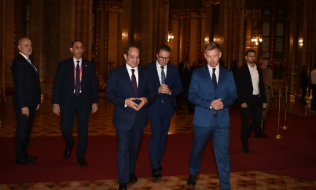 فخامة الرئيس السيسى يؤكد أهمية مواصلة الارتقاء بالعلاقات المصرية المجرية