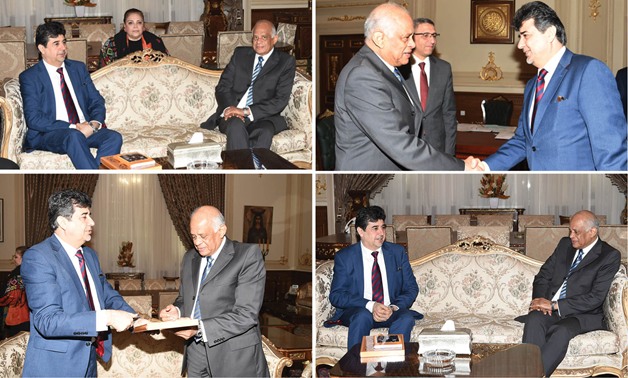 على عبد العال يستقبل سفير أفغانستان بالقاهرة فى مكتبه بمجلس النواب ظهر اليوم
