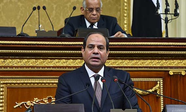 الإعلام الصينى يبرز تأكيد الرئيس السيسى على إعادة بناء مصر أمام مجلس النواب